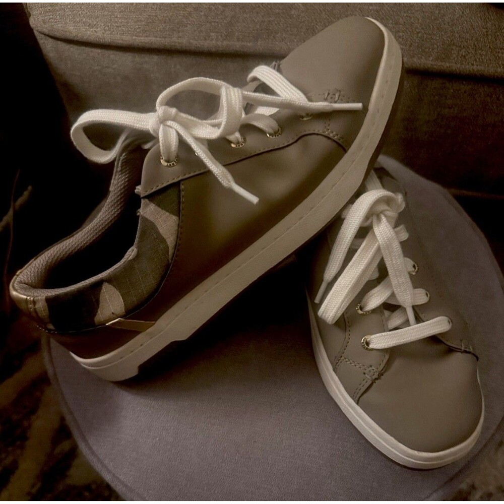SPERRY 8 STS86881 TAUPE CAMO SNEAKERS